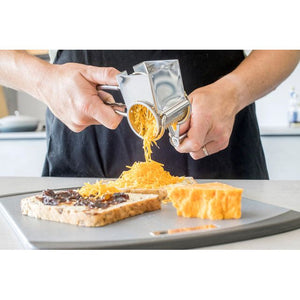 MasterClass Stainless Steel Rotary Stainless Grater