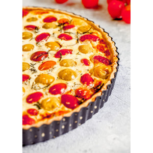 MasterClass Crusty Bake Non-Stick 30cm Fluted Round Flan