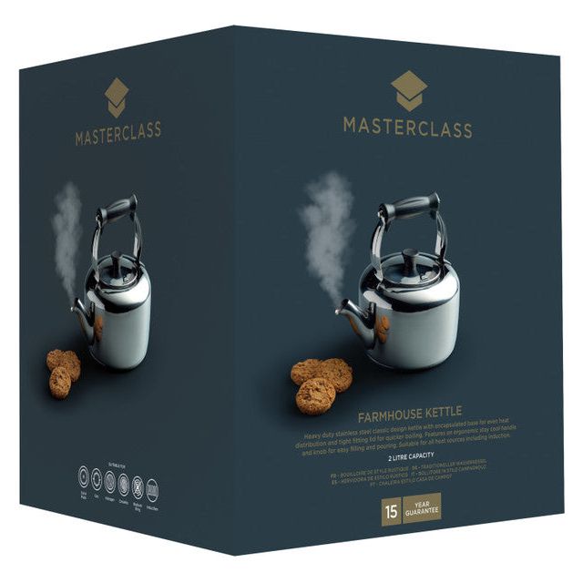 MasterClass Deluxe Farmhouse Heavy Duty 2 Litre Kettle