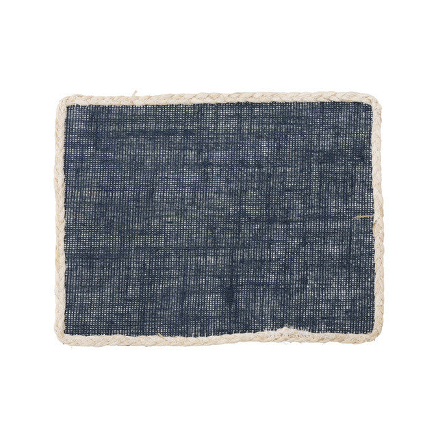 Creative Tops Blue Hessian Placemats