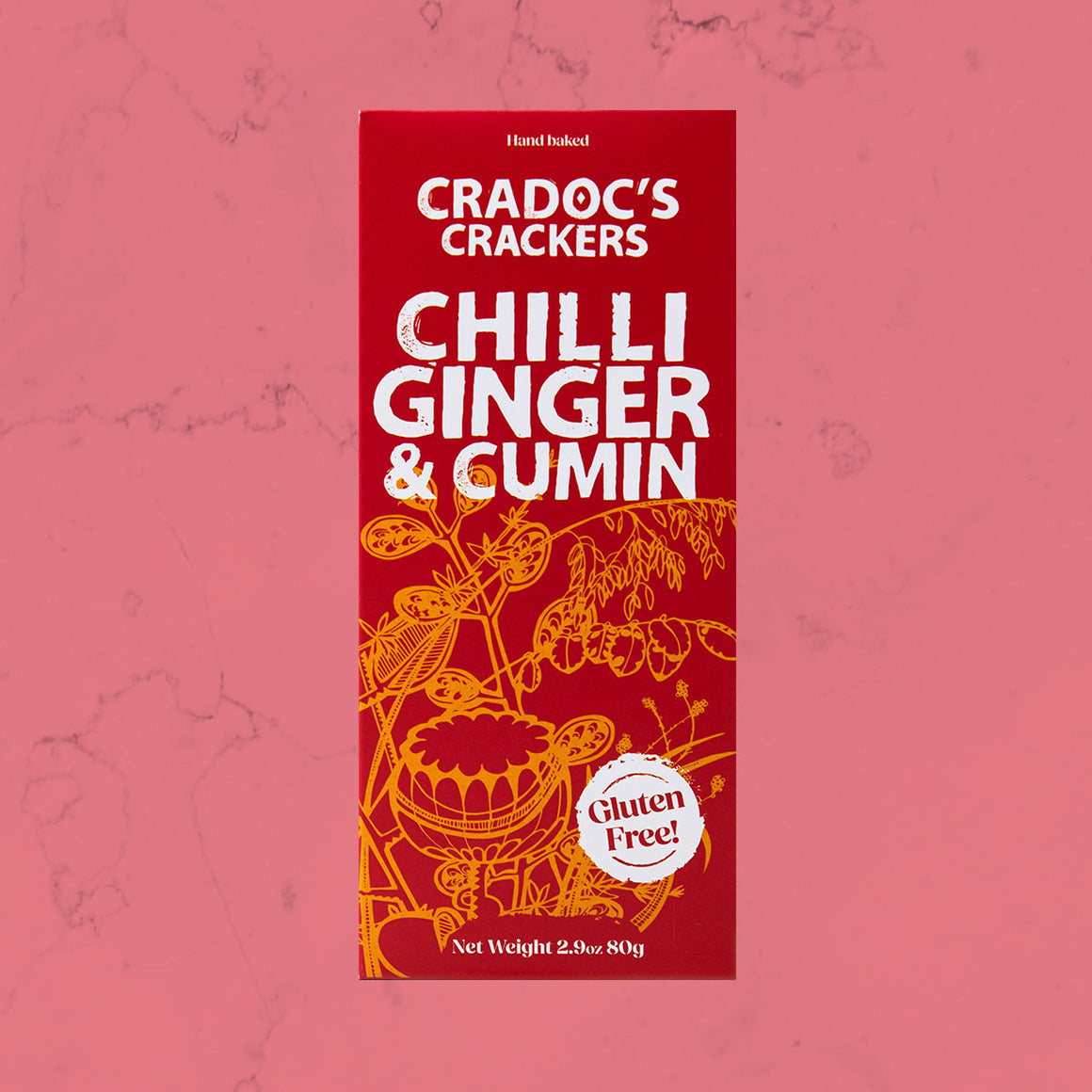 Cradoc's Gluten Free Oats Chilli, Ginger & Cumin Cracker