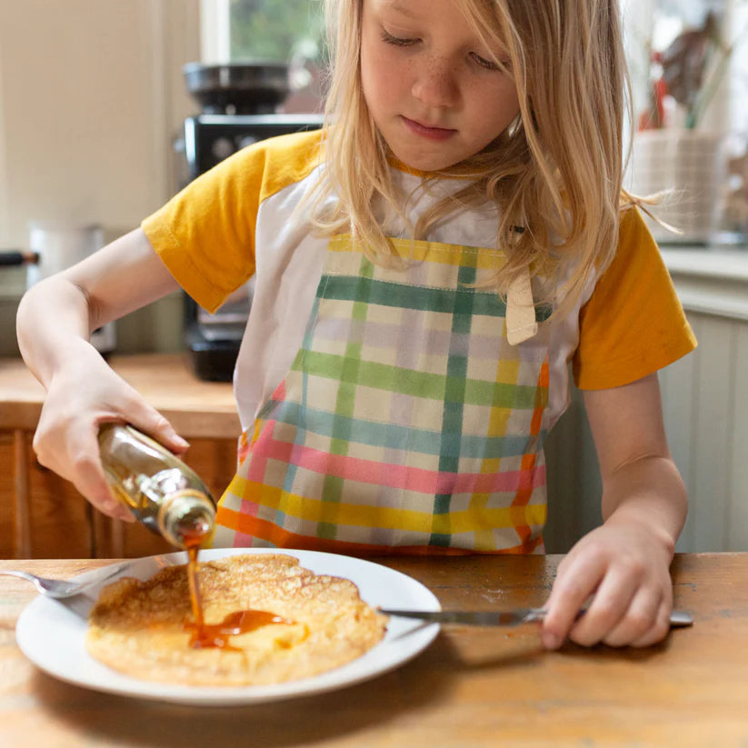 Plewsy Bright Gingham Children's Apron