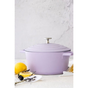 MasterClass Cast Aluminium Lavender Casserole - All Sizes