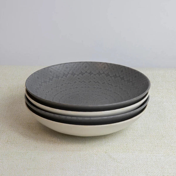 KitchenCraft Embossed Pasta Bowl All Colours Abraxas