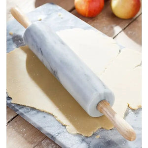 Judge Marble Rolling Pin On Stand