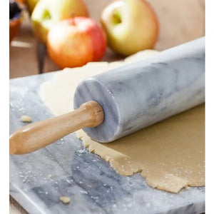 Judge Marble Rolling Pin On Stand