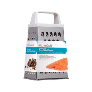 KitchenCraft Small White Handled 20cm Box Grater