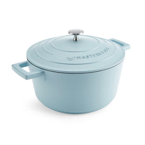 MasterClass Cast Aluminium Sky Blue Casserole - All Sizes