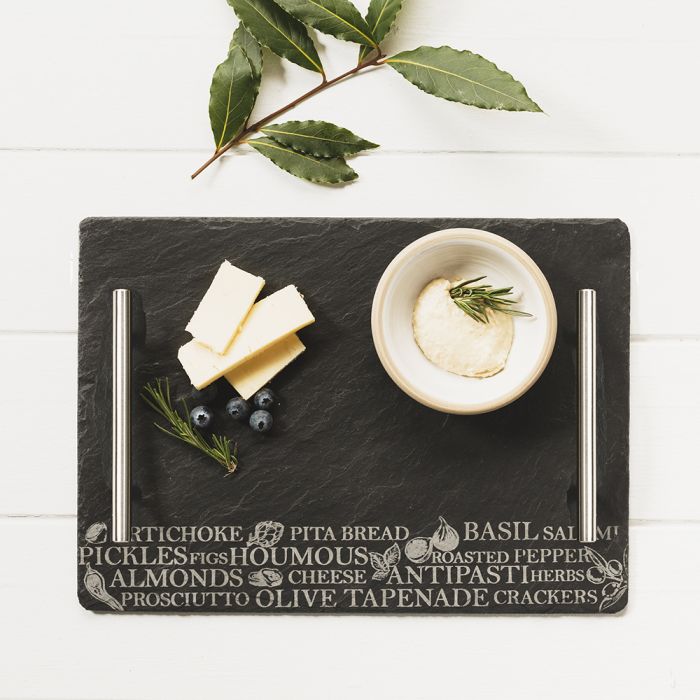 Just Slate Antipasti Medium Serving Board