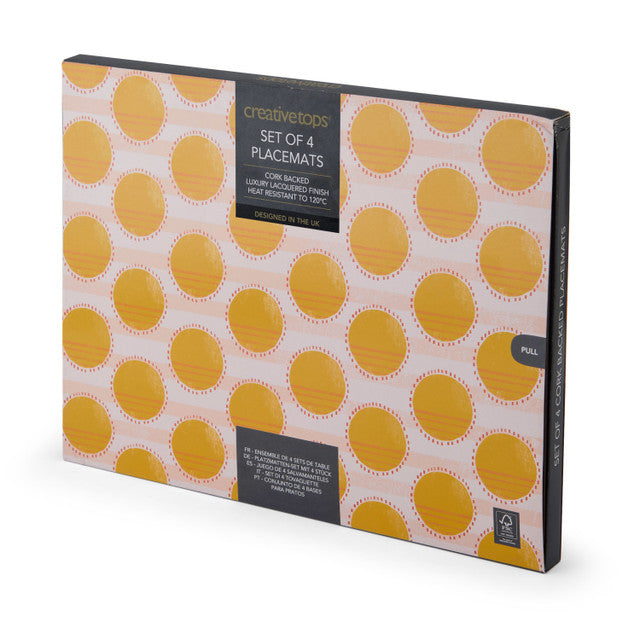 Creative Set Spot Print Placemats