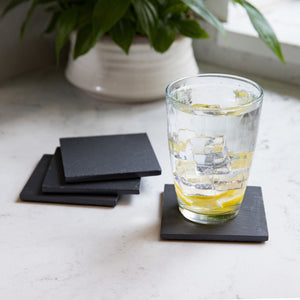Creative Tops Set  of 4 Natural Slate Coasters