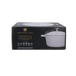 MasterClass Cast Aluminium Lavender Casserole - All Sizes