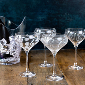 Creative Mikasa Champagne Saucers Set of 4