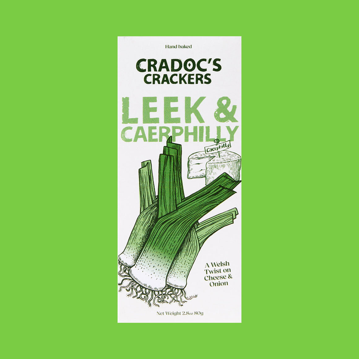 Cradoc's Leek & Caerphilly Cheese Cracker