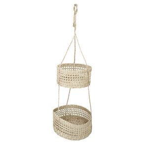 KitchenCraft Natural Elements 2 Tier Plant Hanger