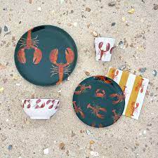 Sophie Allport Lobster Melamine Side Plate