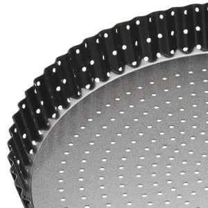 MasterClass Crusty Bake Non-Stick 23cm Fluted Round Flan