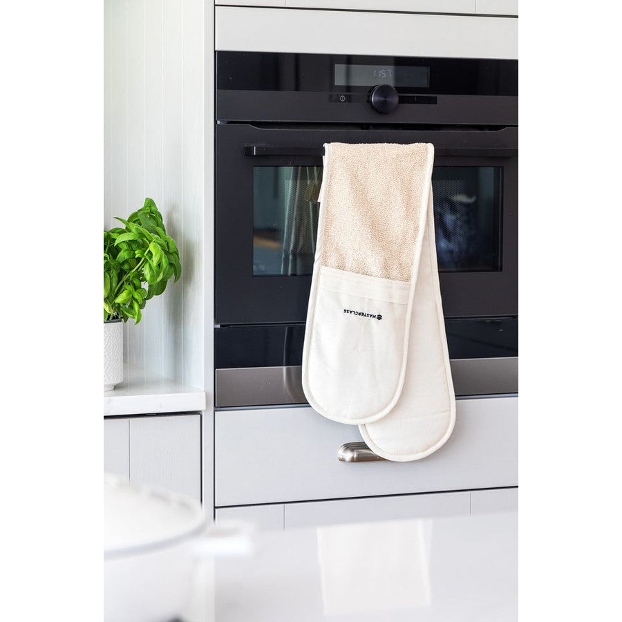 Masterclass Professional Cream Double Oven Gloves