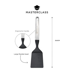 MasterClass Soft Grip Stainless Steel 30cm Short Turner