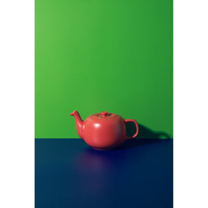 La Cafetiere Red 1.2 Litre Ceramic Teapot