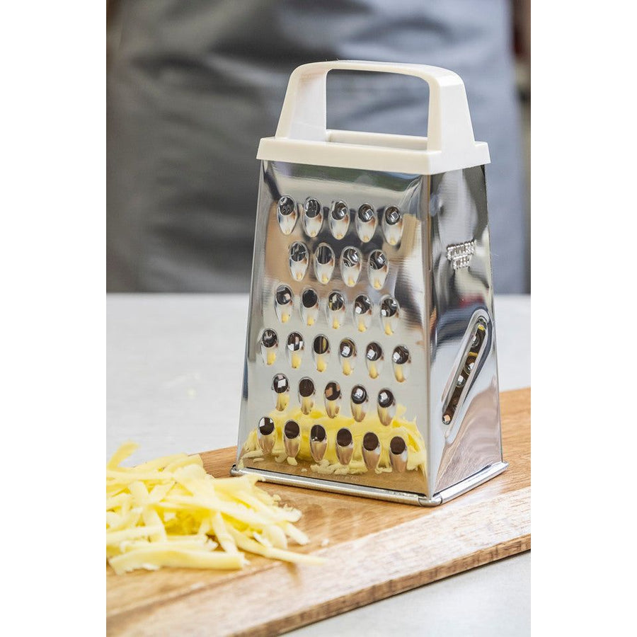 KitchenCraft Small White Handled 20cm Box Grater