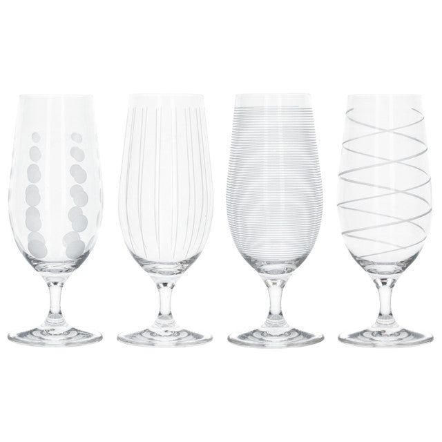 Creative Set Mikasa Cheers Stemmed Pilsner Glasses