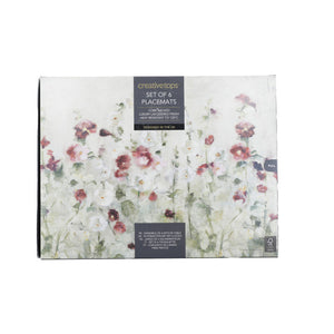Creative Tops Wild Field Poppy Set of 6 Place Mats