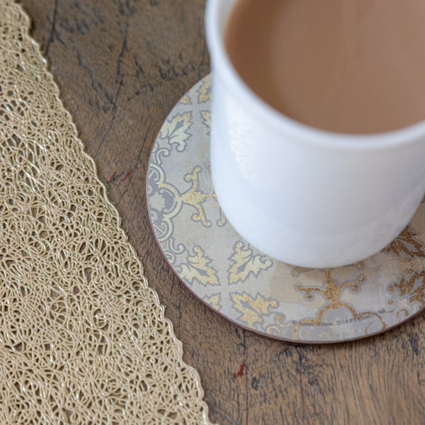 Creative Gold Impressions Coasters - Abraxas Cookshop