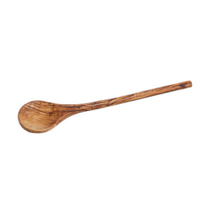Just Slate Olive Wood Round Spoon