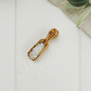 Just Slate Olive Wood Salt Scoop