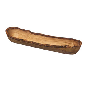 Just Slate Olive Wood Artisan Bread Holder