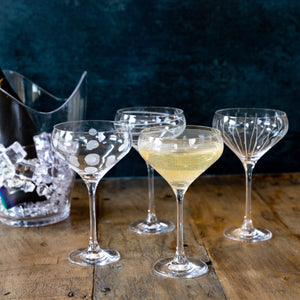 Creative Mikasa Champagne Saucers Set of 4