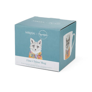 Mikasa Tipperleyhill Fox Print Fine China Mug