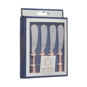 KitchenCraft  Artesà Stainless Steel Butter Knife Set