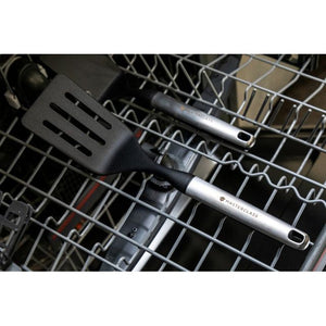 MasterClass Soft Grip Stainless Steel 34cm Slotted Turner