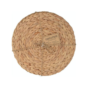 Creative Tops Water Hyacinth Pack Of 4 Round Placemats