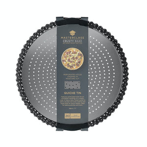 MasterClass Crusty Bake Non-Stick 28cm Fluted Round Flan