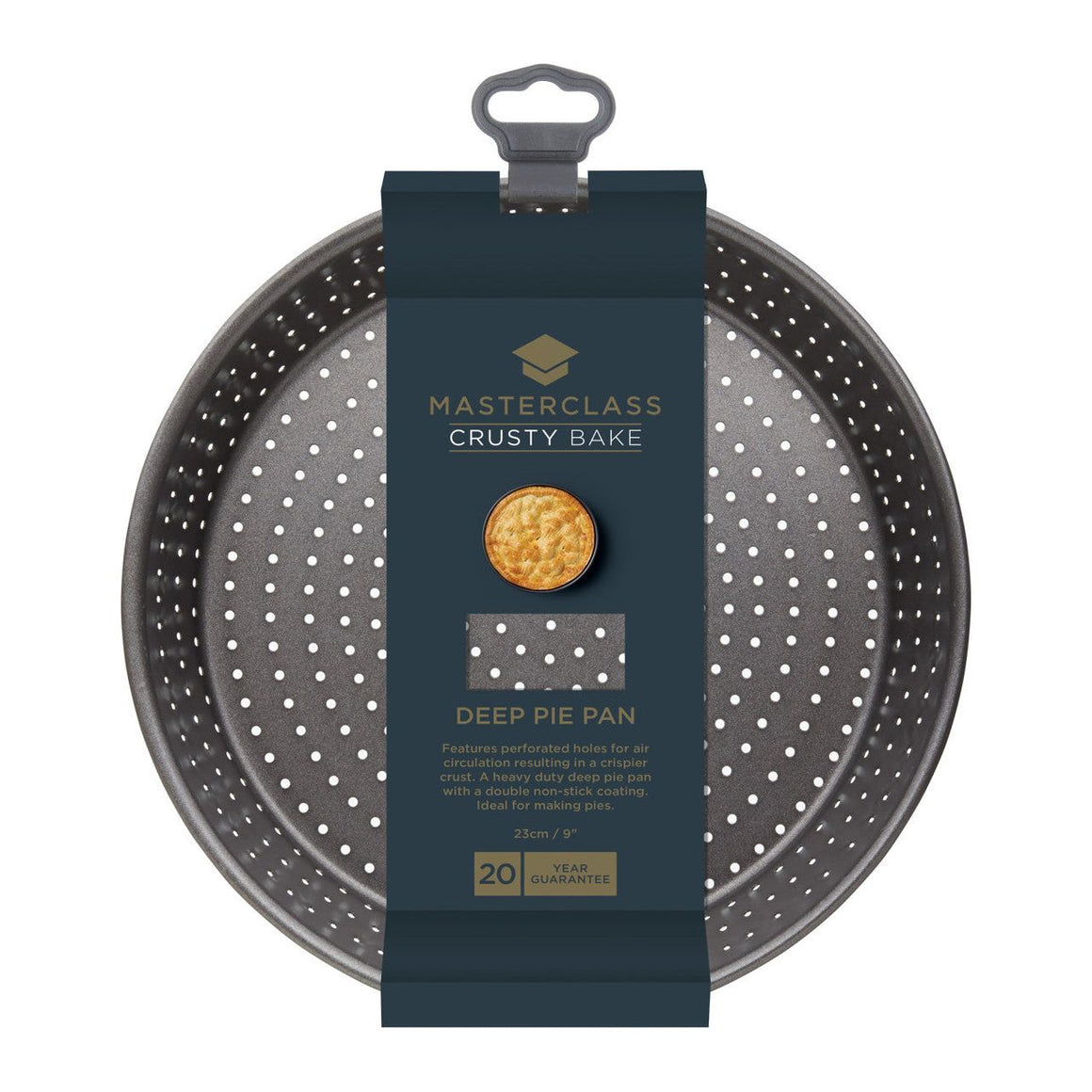 MasterClass Crusty Bake 23cm Pie & Tart Tin