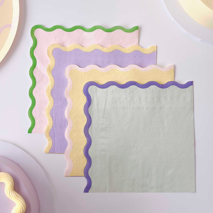 Ginger Ray  Pastel Napkins