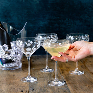 Creative Mikasa Champagne Saucers Set of 4