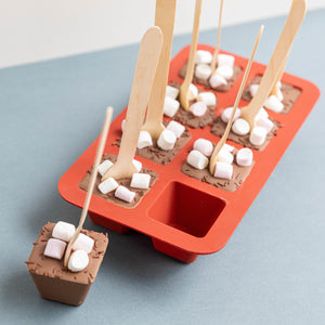 La Cafetière Hot Chocolate Mould with 24-Pack Spoons