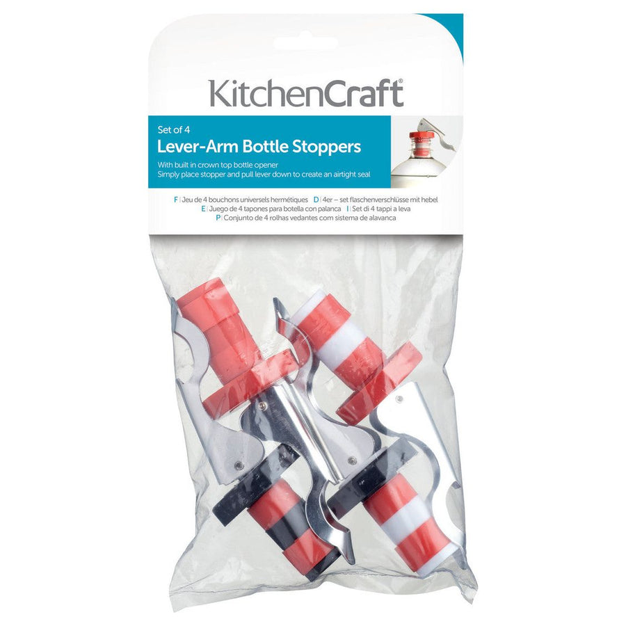 KitchenCraft Lever Bottle Stoppers