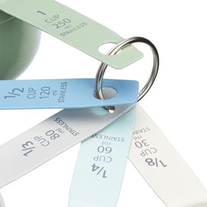 KitchenCraft Pastel Enamel Measure Cups