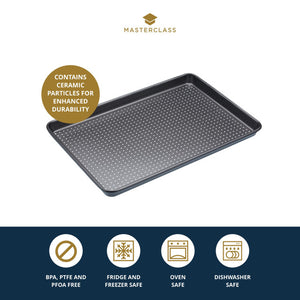 MasterClass Crusty Bake Non-Stick Cookie Baking Tray