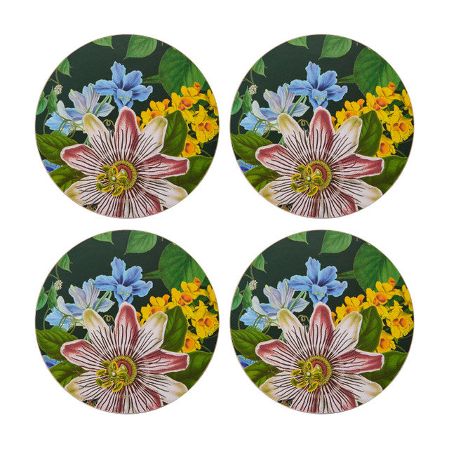 Creative Set Floral Coasters
