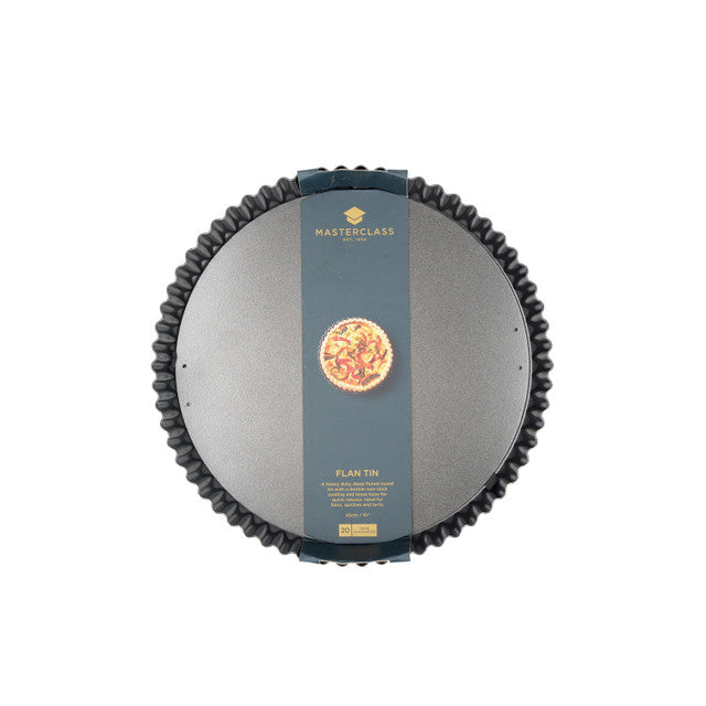 MasterClass Non-Stick 25cm/10" Loose Base Flan/Quiche Tin