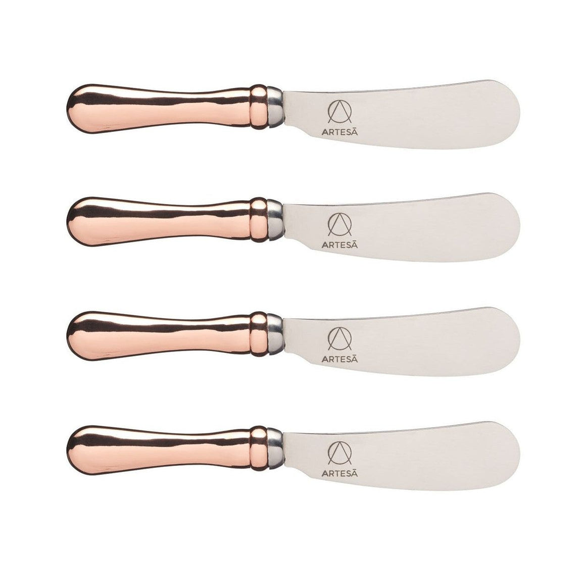 KitchenCraft  Artesà Stainless Steel Butter Knife Set
