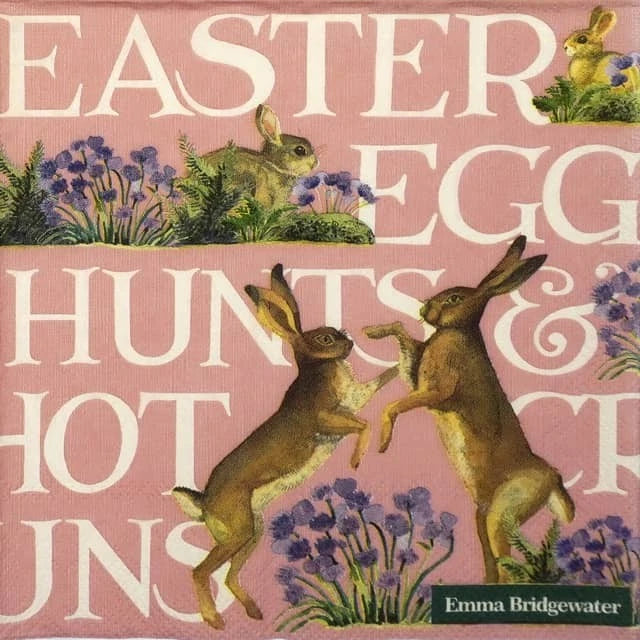 Emma Bridgewater Easter Hares Napkins