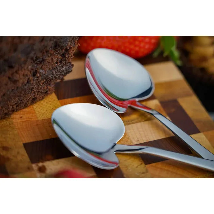 Grunwerg Windsor Set of 4 Heart Shaped Teaspoons