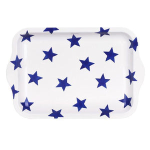 Emma Bridgewater Blue Stars Small Tin Tray